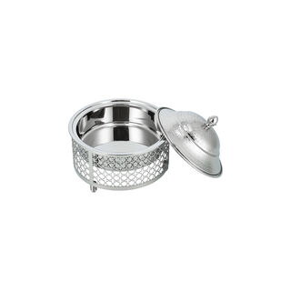 Food Warmer With Wood Knob