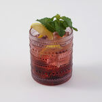 La Mesa 4 Pcs Tumbler Glass Set, Pink 8*8*10 Cm image number 1