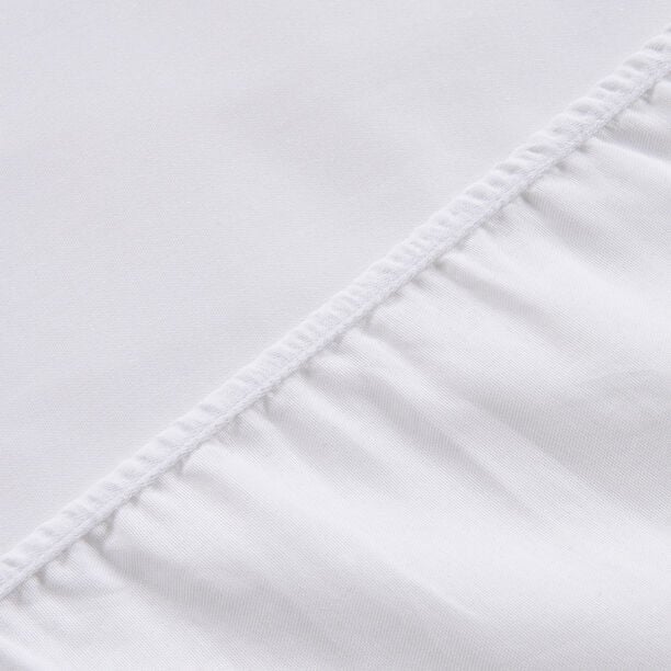 Boutique Blanche Fitted Sheet 100% Cotton 300Tc Sateen Super King, White 200*200 Cm image number 6