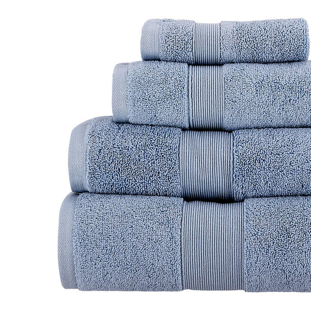 Ultra Soft Face Towel 30*30Cm Blue image number 3