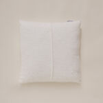 Mohair white woven pillow 45*45cm image number 0