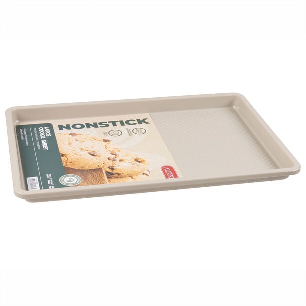Alberto Beige Nonstick Large Cookie Sheet, 45.4*30.1*2.7 Cm image number 1