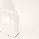 White metal Ramadan decoration 39*22*57 cm image number 3