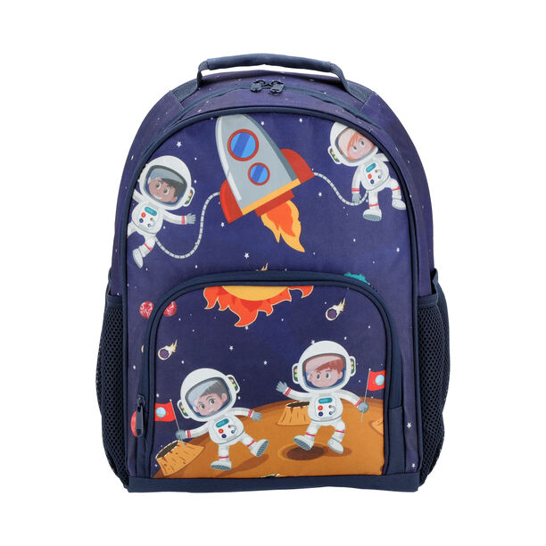 حقيبة ظهر مدرسية حجم صغير   30.5*15*38 سم   الفضاء image number 1