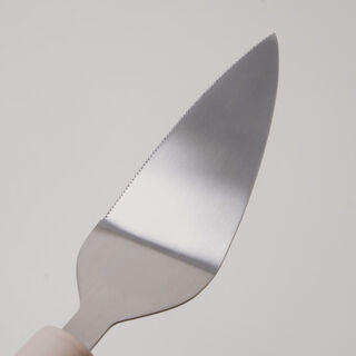 Alberto stainless steel cake server 26.5*5.4*3cm, cream