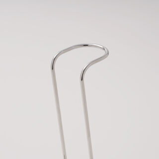 Pearl Collection La Mesa Cutlery Stand With Wood Base, 25 cm Height