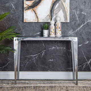 Homez Aluminum Console Table 101*31*76 cm