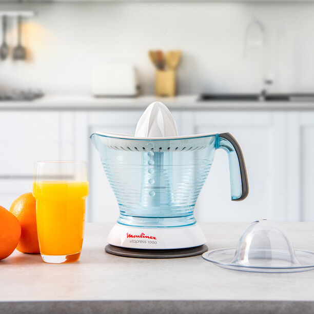 Moulinex White Citrus Juicer Vita Press 25W 1L image number 0