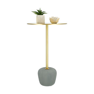 Sarab Aluminum Side Table 40*40*58 Cm