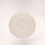 Rio 12pcs porcelain tea set in white and green image number 4