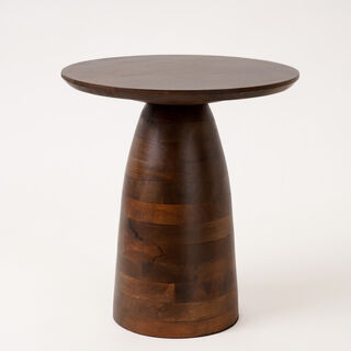 Wooden side table 51*46*46cm