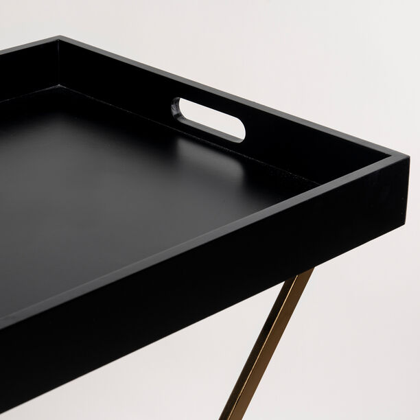 Butler Table Tray Top Gold With Black image number 2