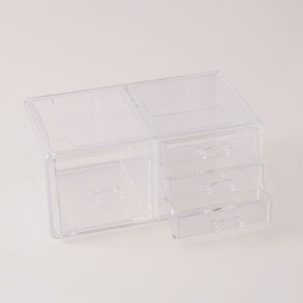 Cosmetic Organizers 23.8X15.3X10.8Cm Clear image number 1