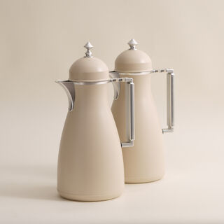 Dallaty 2pc plastic VF koufa sand & silver 1L