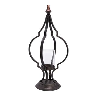 Candle Holder With Crescent