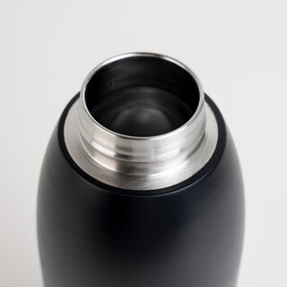 Alberto sainless steel 1L water bottle black