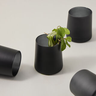 طقم كاسات زجاج 4 قطع