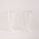 Mug Set 2 Pieces Double Wall Plain 230Ml image number 1