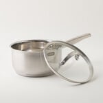 Alberto stainless steel saucepan with lid, silver 2.4L image number 1