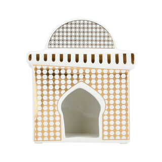 Ceramic T Light Candle Holder 16.7*8.5*19.2 Cm