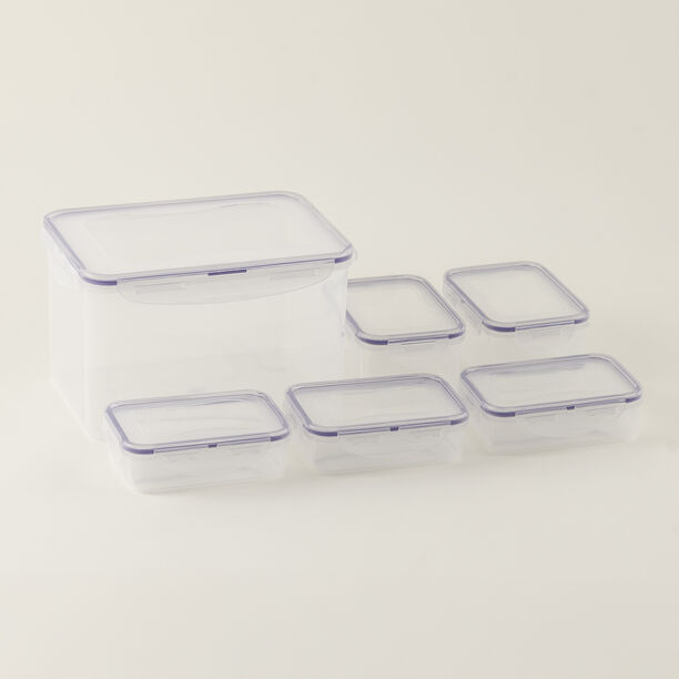 Alberto food container set 6pcs image number 0