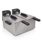 Princess Classic Double Fryer 2 X 3L, Stainless Steel Housing. image number 3