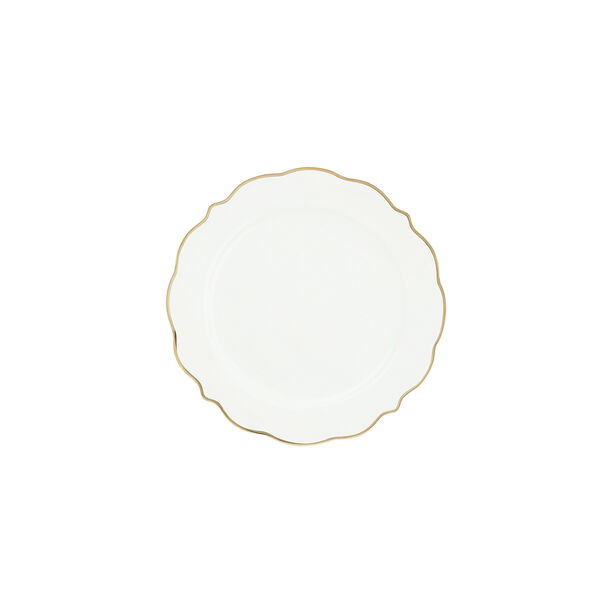 La Mesa gold bone porcelain dinner set 47 pcs image number 2