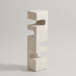 Homez resin sculpture 9*8*25.5cm, offwhite image number 0