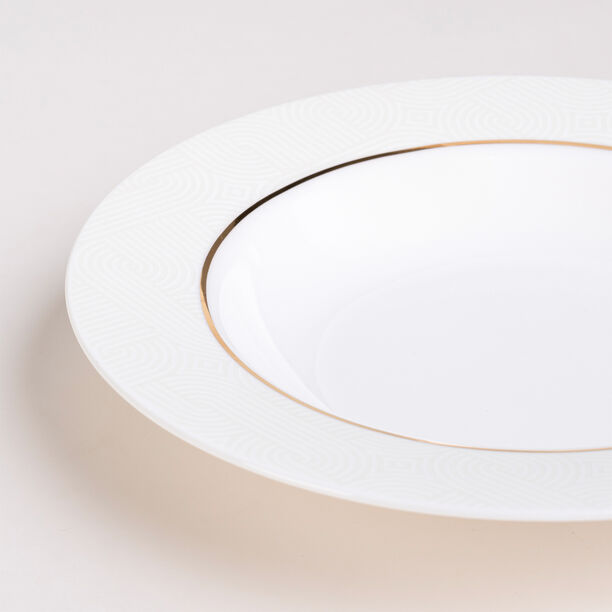 La Mesa green porcelain 18 pc dinner set image number 2
