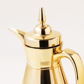Dallaty 2Pieces Steel Thermos Set, Gold