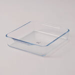 Alberto 2pcs borosilicate glass baking tray set image number 3