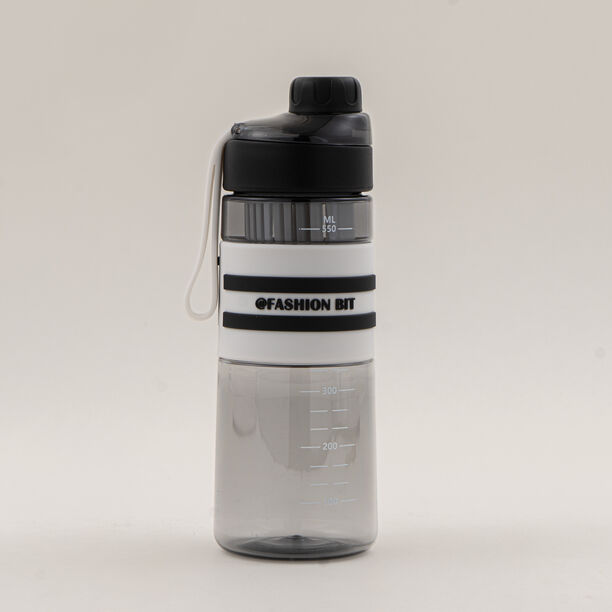Pentola plastic water bottle 600ml, black image number 1
