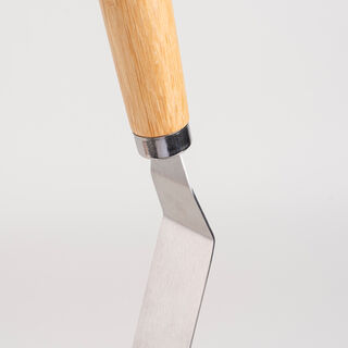 Alberto Steel Scraper With Wooden Handle