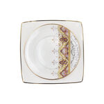 2 PCS  SQUARE UNDER A PLATE SET MALAKIT image number 2