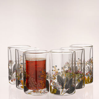 Rio 12pcs nature porcelain tea set