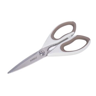 Alberto Scissors With Nut Cracker Light Brown 8 Inch