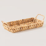 Dallaty Small Rattan Rectangular Tray 45*18*11Cm image number 0
