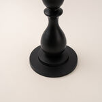 Black metal Ramadan decoration 17*17*66 cm image number 2