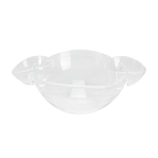 Alberto Deep Snack Bowl With Two Dipping Bowls