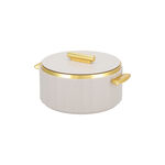 La Mesa Food Warmer 4L Matt Beige Body + Matt Gold image number 2