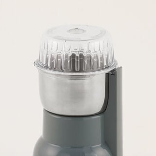 البرتو مطحنة قهوة كهربائية ستانلس ستيل رمادي فاتح 15*13*22.5 سم