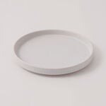 La Mesa Porcelain Set Of 4Pcs Side Plates, 8", White image number 1