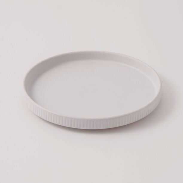 La Mesa Porcelain Set Of 4Pcs Side Plates, 8", White image number 1