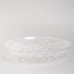 Rcr Laurus Crystal Platter Centerpiece image number 1