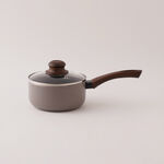 البرتو طقم قدور الومنيوم 12 قطعة، بني image number 7