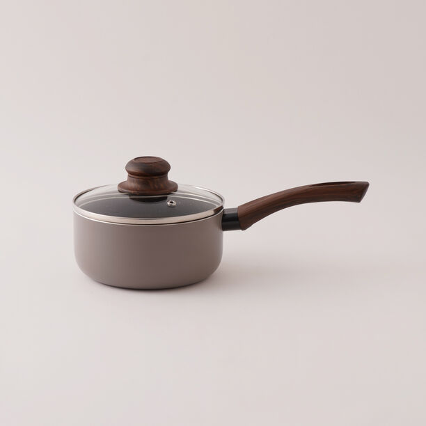 البرتو طقم قدور الومنيوم 12 قطعة، بني image number 7