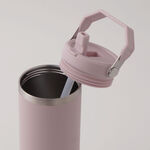 Alberto stainless steel double wall travel bottle, pink 900ml image number 2