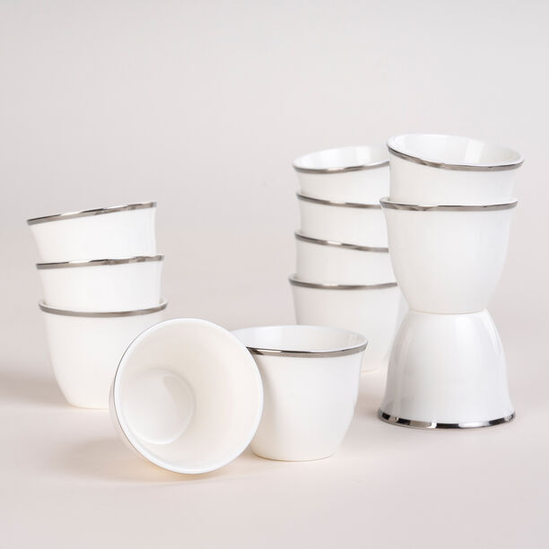 La Mesa Arabic Coffee Cups 12 Pieces Set  image number 1