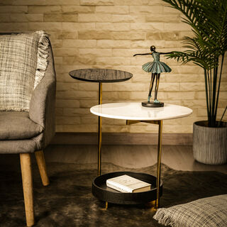 2 Tiers Side Table