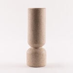 Homez resin huda vase 10.2*10.2*29.3cm, beige image number 0